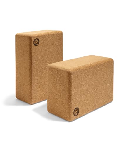 Manduka Yoga Block - Fine-Grain Block, Yoga Equipment, Home Gym Accessory, Pilates Tool, Lightweight for Travel, Extra Firm Workout Accessory with Comfortable Edges