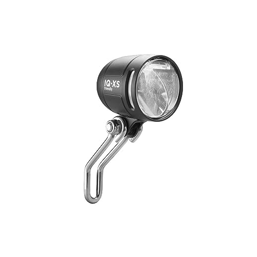Busch+Müller Lumotec Iq-Xs Friendly T Con Supporto E Luce Di Marcia Diurna, Anteriore Unisex Adulto, Nero, Taglia Unica