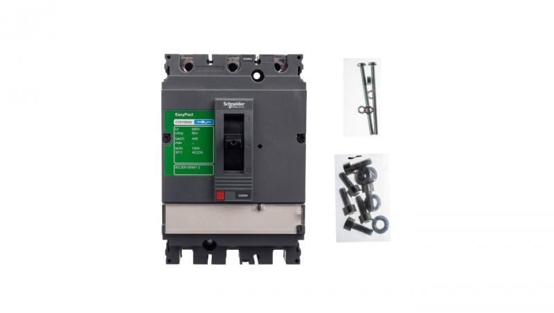 CVS100NA 100A 3P avec coupure pleinement apparente pour armoire