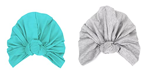 Stylish and Comfortable Pre-Tied Cotton Head Turban Bonnet, Frizz-Free Hair Protection | Breathable Fabric | Machine Washable | One-Size-Fits-All