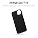 PEEL Super Thin Case for iPhone 15 Pro Max (Blackout) – Sleek Minimalist Design, Branding Free, Ultra Slim – Protects & Showcases Your Device