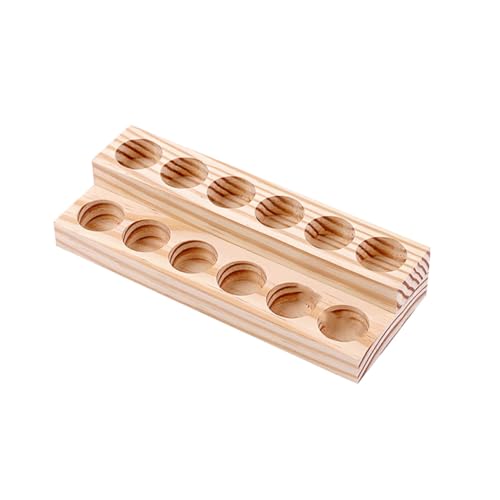 IWOWHERO Essential Oil Storage Box Case for Essential Oil Bottles for Display and Transport Present for Essential Oil Enthusiasts Neat Organization and Quick