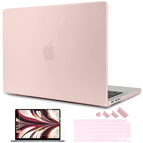 TWOLSKOO MacBook Air 13.6 ケース A2681 M2 A3113 Chip 2022 2023 2024 発売 対応, 耐衝撃 排熱機能 改良型 マット ハードケース + 液晶保護フィルム + 日本語キーボードカバー MacBook