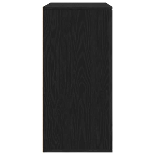 Aparador de roble negro estrecho de 38 cm para solucionar pasillos 8
