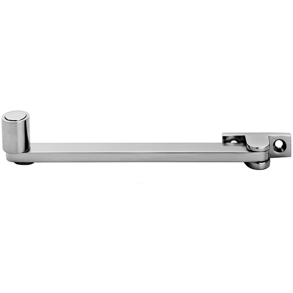 Loops Polished Chrome Roller Arm Window Stay - 138Mm Arm Length - Window Fitting | Victorian Design Casement Window Fitting - Window Casement Stay Fastener Arm - Casement Window Fixture
