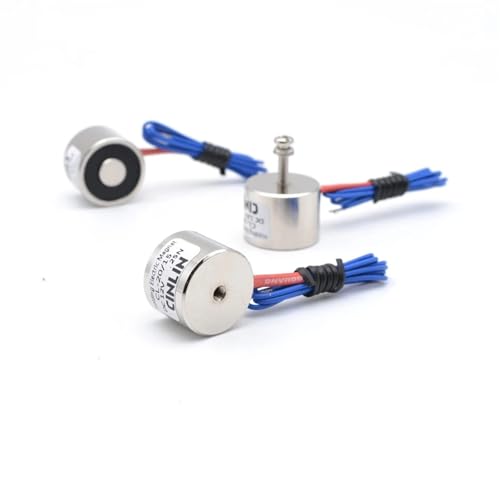 Électro-aimant ventouse ultra compact D20xH15mm force 25 Newtons 5V - 3