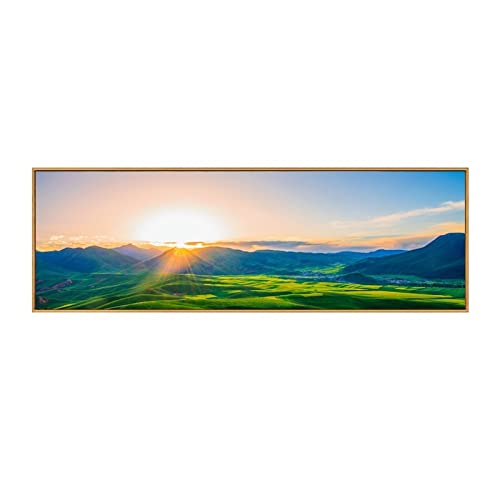 Idée cadeau broderie diamant lever du soleil 70x120cm pour amateur d'artisanat