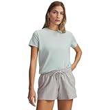 Under Armour Women's Rival Core Short Sleeve T Shirt, (477) Enamel Blue / / Enamel Blue, X-Large