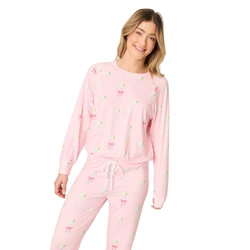 Image of PJ Salvage Women's [Amazon Exclusive] Cloud Jersey Jogger Pajama 2-piece Pj Set
