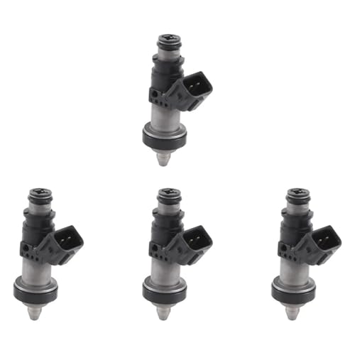 AZGSXBGA 4-teiliges Einspritzsystem, kompatibel mit Suzuki GSXR 600 750 1000 Hayabusa GSX1300 15710-24F00