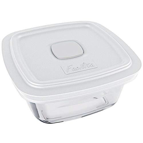 Kit 3 Potes de Vidro Marinex Vap 500ml Tampa Cores Sortidas