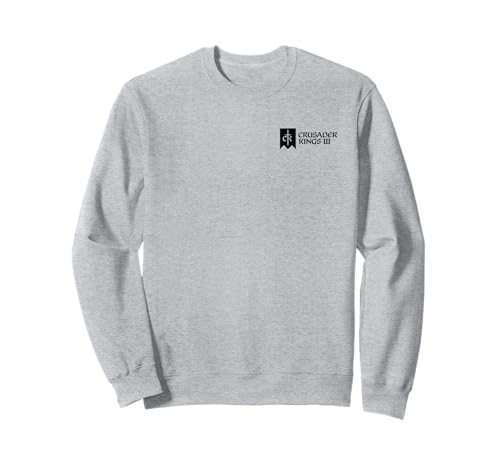 Crusader Kings III game logo black Sweatshirt