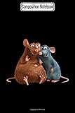 Composition Notebook: Ratatouille - emile and remy disney Fan Disney Notebook Journal/Notebook Blank Lined Ruled 6x9 100 Pages