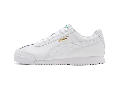 PUMA Puma Men's Roma, 24-Standard-Puma White-Archive Green, 10