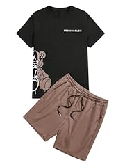 Black and Camel Letter & Bear