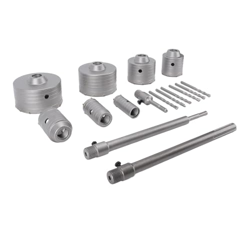 Kit de brocas sierra para paredes de carburo 16 piezas miniatura 3