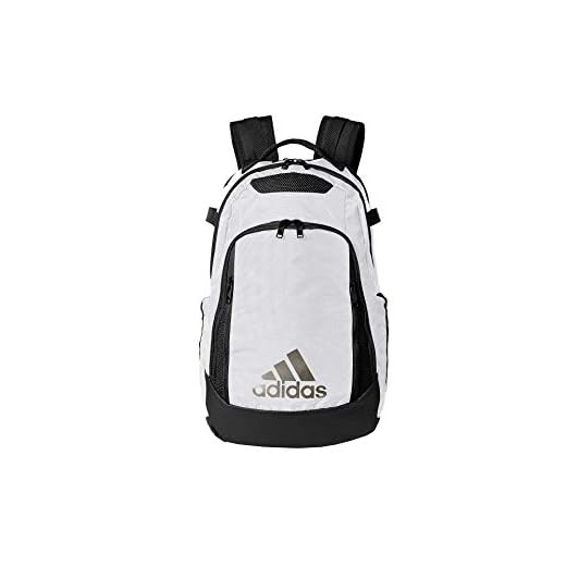 adidas Unisex 5-Star Team Backpack, White/Black, ONE SIZE