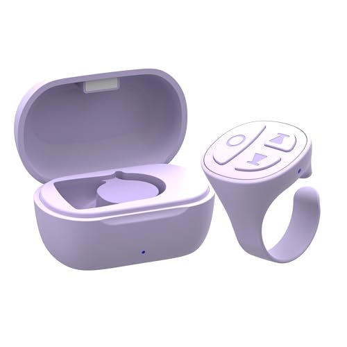 Vekesen Tiktok Anel de rolagem Bluetooth Controle remoto para iPhone TIK Tok Anel de rolagem Virador