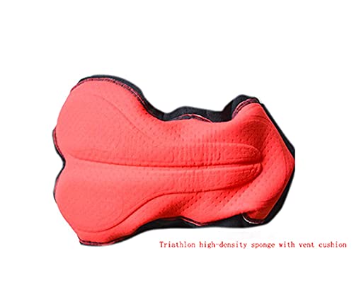 Culote Ciclismo Hombre, Pantalones Cortos para Hombres Equipo de Verano Ciclismo Bib Shorts Bike MTB High Elasticity