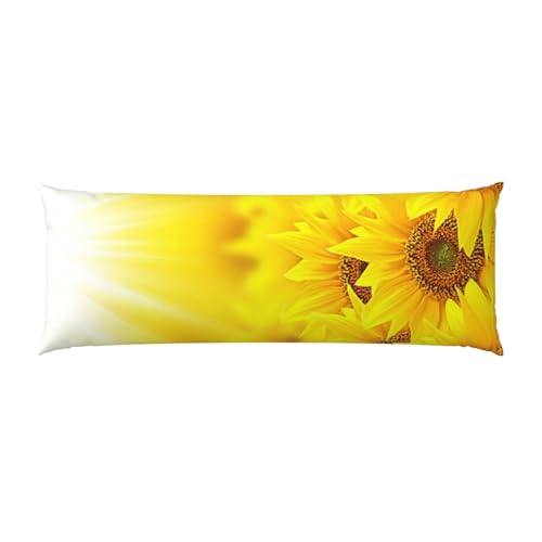 Taie d'oreiller rectangulaire aux finitions soignées motif jaune - 3