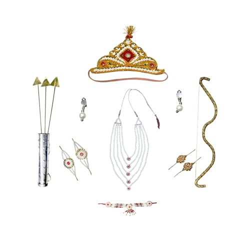 Image of Kaku Fancy Dresses Ram Costume for Kids Infant Baby Ram Dress for Boys with Accessories