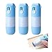 Lot de 3 correcteurs de papier thermique avec couteau de déballage, liquide de retrait de protection des données portable, protège les informations importantes et élimine la vie privée