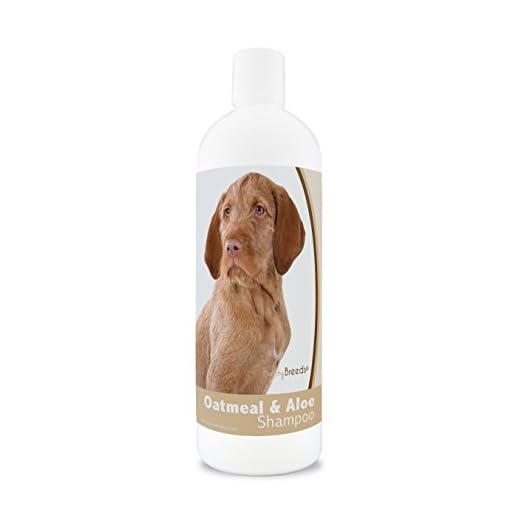 Healthy Breeds Wirehaired Vizsla Oatmeal Shampoo with Aloe 16 oz