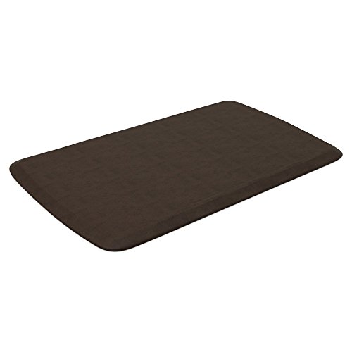 Gelpro Elite Premier Anti-Fatigue Kitchen Comfort Floor Mat, 20X36”, Vintage Leather Rustic Brown Stain Resistant Surface With Therapeutic Gel And Energy-Return Foam For Health & Wellness #TOP1