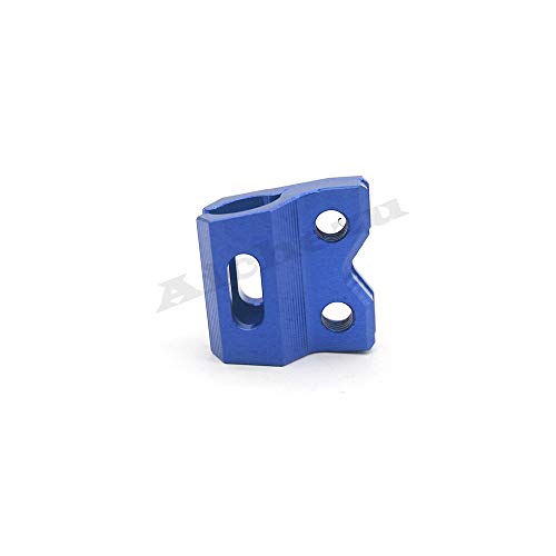 Image of ACZ Front Brake Line Holder Hose Clamp Blue, for Yamaha YZ YZF 65 85 125 250 450 2004-2019, for Honda CR CRF 125R 250R /X /RX 450R /X /RX 250L /M