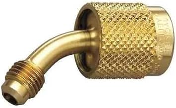 19208 Quick Coupler,Low Loss,1/4 In Mxf,45 Deg Fits/Intended for Yellow Jacket 19208