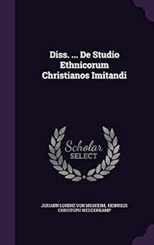 Hardcover Diss. ... de Studio Ethnicorum Christianos Imitandi Book