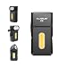 klarus E8 EDC Wiederaufladbare Taschenlampe, 1000 Lumen helles Dreifach-Lichtsystem, 180° schwenkbarer Kopf, kompaktes Ganzmetall-Design mit Magnet und Taschenclip, IPX6 wasserdichte Arbeitsleuchte