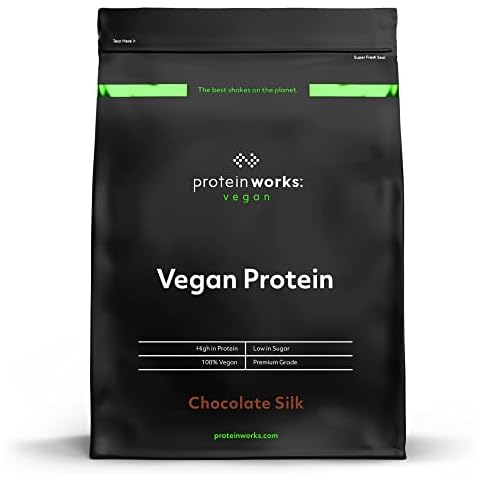 Protein Works Vegan Protein Powder Chocolate Silk Cover
