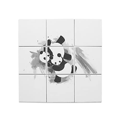 Carreaux céramique panda karaté cadeau original anniversaire enfant