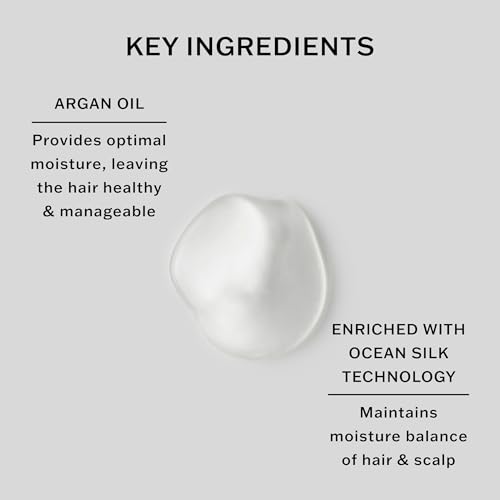 SACHAJUAN Moisturizing Shampoo, for Damaged, Dry, Bleached or Colored Hair, Moisture-Rich with Argan Oil