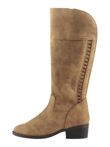 Vince Camuto Little Girl's Beeja Walnut Boots Shoes Sz: 23
