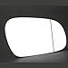 Price comparison product image VWFox 2003 to 2012 Silver Wide Angle Door/Wing Mirror Glass RH(Driver Side)