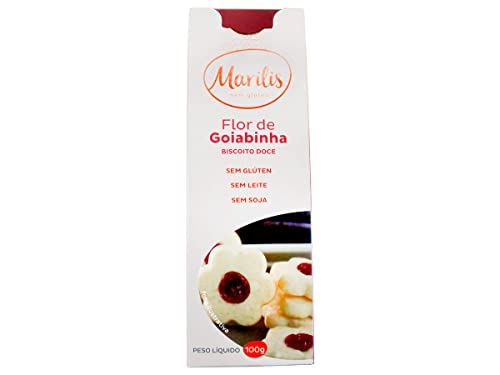Biscoito Sem Glúten Flor de Goiabinha Marilis 100g