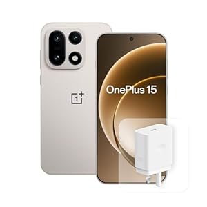 OnePlus 15 5G Smartphone, 16GB RAM 512GB Memory, Snapdragon 8 Elite Gen 5, 7300mAh Battery, 4K 120FPS Dolby Vision Video, Triple 50MP Camera, 120FPS Gaming, IP68 Water Dust Resistan, Sand Storm