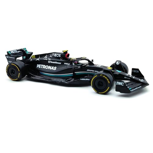 Modelo Diecast 1:43 Team W14 2023 Lewis Hamilton miniatura 2