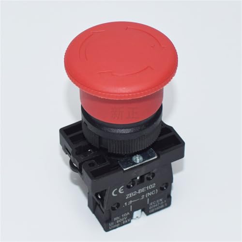 Bouton d'arret d'urgence XB2-ES542 pour couper le circuit