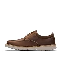 Clarks Collection Men's Eastridge Moc Oxford, Beeswax Leather, 9 Wide US — image 3