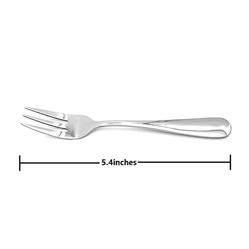 Ercrysto BCK34634 Stainless Steel Forks, Salad Forks, Dessert Forks thumb #1