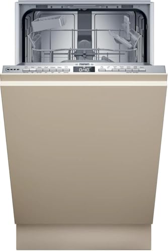 NEFF S853HKX20E, N 30, lavavajillas inteligente totalmente integrado 45 cm, cesta para cubiertos, sistema de cesta Flex I, programa favorito, fuerte rendimiento de limpieza, apertura automática de