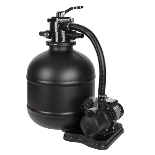 Groupe de filtration à sable 8.5 M3/H - Cuve 25kg sable - 250W -Piscine 40m3