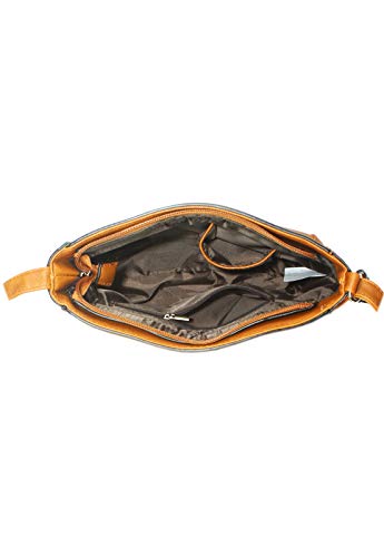 Bolsa Lenna's Transversal B024 Caramelo