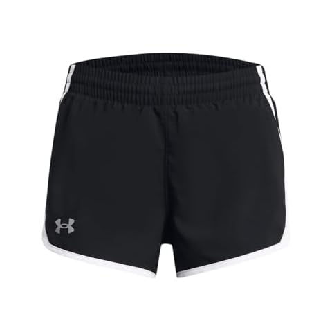 Under Armour Girls' Fly by Black Shorts Cover