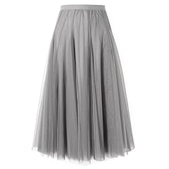 Tulle Lightgrey for 23"-41" Waist