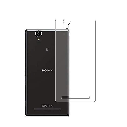 VacFun 2 Piezas Protector de pantalla Posterior, compatible con Sony Xperia T2 Ultra, Película de Trasera de TPU