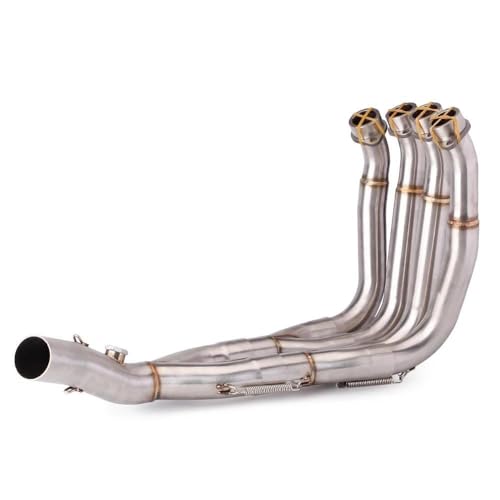 Ligne échappement moto tube avant 51mm Yamaha R6 remplacer collecteur usé 2006-2016